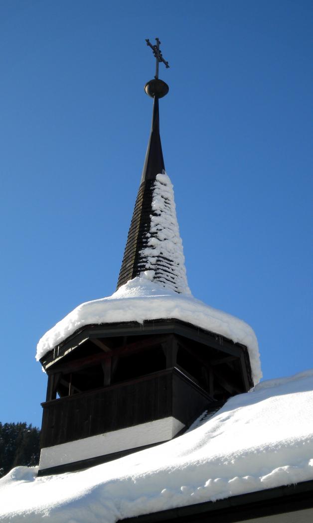 Kirchspitze Lenk
an sonnigem Wintertag