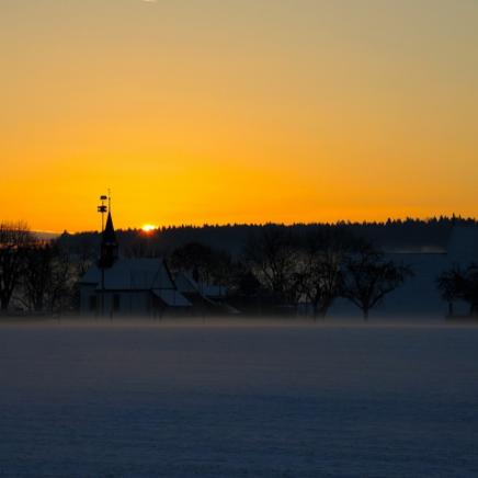 Un froid matin dans la region de Olten.