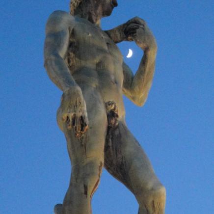 Auf dem Piazzale Michelangelo in Florenz (I)
