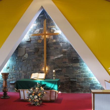 Altarwand in Punta Arenas