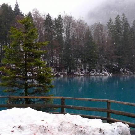 Winter am Blausee