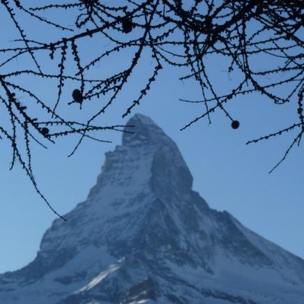 Matterhorn, Wanderweg Findeln-Zermatt